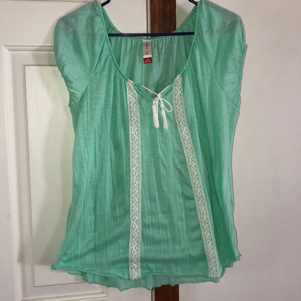 Mint green Top
